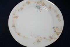 BAWO & DOTTER  AUTUMN VINE, BLUE FLORAL-   LUNCHEON PLATE  8 1/2"     .....   http://jaapiesfinechinastore.com