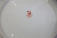 BAWO & DOTTER  AUTUMN VINE, BLUE FLORAL-   LUNCHEON PLATE  8 1/2"     .....   http://jaapiesfinechinastore.com