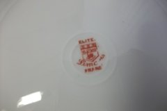 BAWO & DOTTER  AUTUMN VINE, BLUE FLORAL-   LUNCHEON PLATE  8 1/2"     .....   http://jaapiesfinechinastore.com