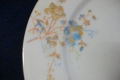 BAWO & DOTTER  AUTUMN VINE, BLUE FLORAL-  SALAD PLATE  7  7/16"    .....   http://jaapiesfinechinastore.com