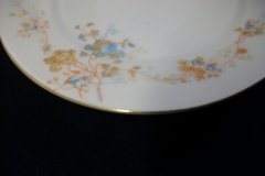 BAWO & DOTTER  AUTUMN VINE, BLUE FLORAL-  SALAD PLATE  7  7/16"    .....   http://jaapiesfinechinastore.com