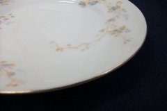 BAWO & DOTTER  AUTUMN VINE, BLUE FLORAL-  SALAD PLATE  7  7/16"    .....   http://jaapiesfinechinastore.com