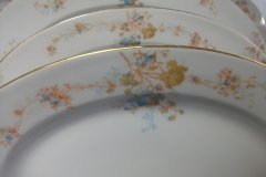 BAWO & DOTTER  AUTUMN VINE, BLUE FLORAL-     SERVING PLATTER 11 1/8"       .....   http://jaapiesfinechinastore.com
