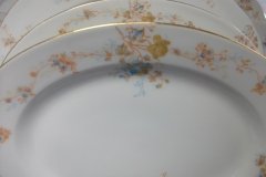 BAWO & DOTTER  AUTUMN VINE, BLUE FLORAL-     SERVING PLATTER 11 1/8"       .....   http://jaapiesfinechinastore.com