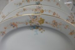BAWO & DOTTER  AUTUMN VINE, BLUE FLORAL-     SERVING PLATTER 11 1/8"       .....   http://jaapiesfinechinastore.com