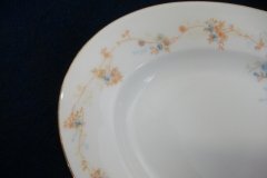 BAWO & DOTTER  AUTUMN VINE, BLUE FLORAL-     SERVING PLATTER 11 1/8"       .....   http://jaapiesfinechinastore.com