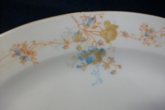 BAWO & DOTTER  AUTUMN VINE, BLUE FLORAL-     SERVING PLATTER 11 1/8"       .....   https://www.jaapiesfinechinastore.com