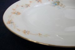 BAWO & DOTTER  AUTUMN VINE, BLUE FLORAL-     SERVING PLATTER 11 1/8"       .....   http://jaapiesfinechinastore.com