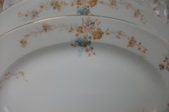 BAWO & DOTTER  AUTUMN VINE, BLUE FLORAL-     SERVING PLATTER  13  1/4"       .....   http://jaapiesfinechinastore.com