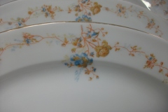 BAWO & DOTTER  AUTUMN VINE, BLUE FLORAL-     SERVING PLATTER  13  1/4"       .....   https://www.jaapiesfinechinastore.com