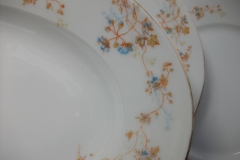 BAWO & DOTTER  AUTUMN VINE, BLUE FLORAL-     SERVING PLATTER  13  1/4"       .....   https://www.jaapiesfinechinastore.com