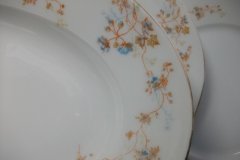 BAWO & DOTTER  AUTUMN VINE, BLUE FLORAL-     SERVING PLATTER  13  1/4"       .....   http://jaapiesfinechinastore.com