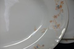 BAWO & DOTTER  AUTUMN VINE, BLUE FLORAL-     SERVING PLATTER  13  1/4"       .....   http://jaapiesfinechinastore.com