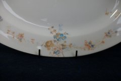 BAWO & DOTTER  AUTUMN VINE, BLUE FLORAL-     SERVING PLATTER  13  1/4"       .....   http://jaapiesfinechinastore.com