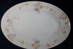 BAWO & DOTTER  AUTUMN VINE, BLUE FLORAL-     SERVING PLATTER  13  1/4"       .....   https://www.jaapiesfinechinastore.com