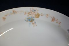 BAWO & DOTTER  AUTUMN VINE, BLUE FLORAL-     SERVING PLATTER  13  1/4"       .....   http://jaapiesfinechinastore.com