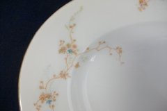 BAWO & DOTTER  AUTUMN VINE, BLUE FLORAL-     SERVING PLATTER  13  1/4"       .....   http://jaapiesfinechinastore.com