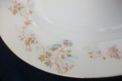 BAWO & DOTTER  AUTUMN VINE, BLUE FLORAL-     SERVING PLATTER  13  1/4"       .....   http://jaapiesfinechinastore.com