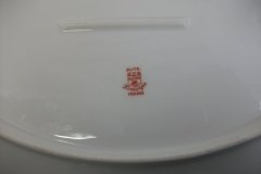BAWO & DOTTER  AUTUMN VINE, BLUE FLORAL-     SERVING PLATTER  13  1/4"       .....   http://jaapiesfinechinastore.com