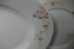 BAWO & DOTTER  AUTUMN VINE, BLUE FLORAL-     SERVING PLATTER  15  7/8"       .....   http://jaapiesfinechinastore.com