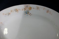 BAWO & DOTTER  AUTUMN VINE, BLUE FLORAL-     SERVING PLATTER  15  7/8"       .....   http://jaapiesfinechinastore.com