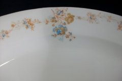BAWO & DOTTER  AUTUMN VINE, BLUE FLORAL-     SERVING PLATTER  15  7/8"       .....   http://jaapiesfinechinastore.com