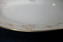 BAWO & DOTTER  AUTUMN VINE, BLUE FLORAL-     SERVING PLATTER  15  7/8"       .....   http://jaapiesfinechinastore.com