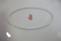 BAWO & DOTTER  AUTUMN VINE, BLUE FLORAL-     SERVING PLATTER  15  7/8"       .....   http://jaapiesfinechinastore.com