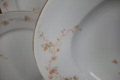 BAWO & DOTTER  AUTUMN VINE, BLUE FLORAL-     SERVING PLATTER  17  7/8"       .....   http://jaapiesfinechinastore.com