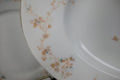 BAWO & DOTTER  AUTUMN VINE, BLUE FLORAL-     SERVING PLATTER  17  7/8"       .....   http://jaapiesfinechinastore.com