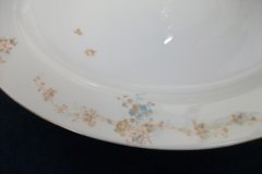 BAWO & DOTTER  AUTUMN VINE, BLUE FLORAL-     SERVING PLATTER  17  7/8"       .....   http://jaapiesfinechinastore.com
