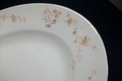 BAWO & DOTTER  AUTUMN VINE, BLUE FLORAL-     SERVING PLATTER  17  7/8"       .....   http://jaapiesfinechinastore.com