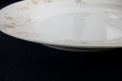 BAWO & DOTTER  AUTUMN VINE, BLUE FLORAL-     SERVING PLATTER  17  7/8"       .....   http://jaapiesfinechinastore.com