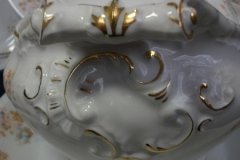BAWO & DOTTER  AUTUMN VINE, BLUE FLORAL-    SOUP TUREEN       .....   http://jaapiesfinechinastore.com