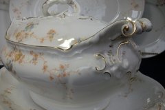 BAWO & DOTTER  AUTUMN VINE, BLUE FLORAL-    SOUP TUREEN       .....   http://jaapiesfinechinastore.com