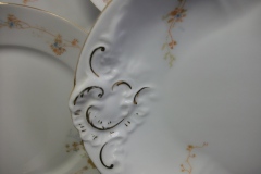 BAWO & DOTTER  AUTUMN VINE, BLUE FLORAL-    UNDERPLATE FOR SOUP TUREEN       .....   https://www.jaapiesfinechinastore.com