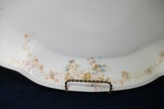 BAWO & DOTTER  AUTUMN VINE, BLUE FLORAL-    UNDERPLATE FOR SOUP TUREEN       .....   http://jaapiesfinechinastore.com