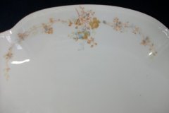 BAWO & DOTTER  AUTUMN VINE, BLUE FLORAL-    UNDERPLATE FOR SOUP TUREEN       .....   http://jaapiesfinechinastore.com
