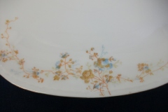 BAWO & DOTTER  AUTUMN VINE, BLUE FLORAL-    UNDERPLATE FOR SOUP TUREEN       .....   https://www.jaapiesfinechinastore.com