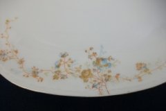 BAWO & DOTTER  AUTUMN VINE, BLUE FLORAL-    UNDERPLATE FOR SOUP TUREEN       .....   http://jaapiesfinechinastore.com