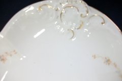 BAWO & DOTTER  AUTUMN VINE, BLUE FLORAL-    UNDERPLATE FOR SOUP TUREEN       .....   http://jaapiesfinechinastore.com