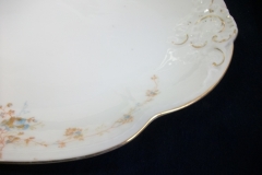 BAWO & DOTTER  AUTUMN VINE, BLUE FLORAL-    UNDERPLATE FOR SOUP TUREEN       .....   https://www.jaapiesfinechinastore.com