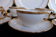 BAWO & DOTTER/ELITE WORKS LAUREL LEAF BAND- CUP & SAUCER ..... https://www.jaapiesfinechinastore.com