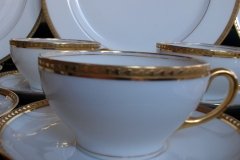 BAWO & DOTTER/ELITE WORKS LAUREL LEAF BAND- CUP & SAUCER ..... http://jaapiesfinechinastore.com