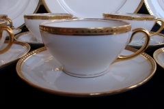 BAWO & DOTTER/ELITE WORKS LAUREL LEAF BAND- CUP & SAUCER ..... https://www.jaapiesfinechinastore.com