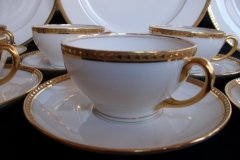 BAWO & DOTTER/ELITE WORKS LAUREL LEAF BAND- CUP & SAUCER ..... http://jaapiesfinechinastore.com