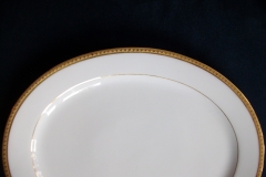 BAWO & DOTTER/ELITE WORKS LAUREL LEAF BAND-  SERVING PLATTER   ..... https://www.jaapiesfinechinastore.com