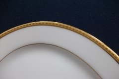 BAWO & DOTTER/ELITE WORKS LAUREL LEAF BAND-  SERVING PLATTER   ..... http://jaapiesfinechinastore.com