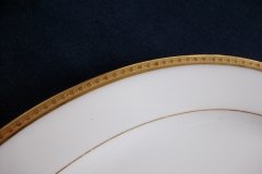 BAWO & DOTTER/ELITE WORKS LAUREL LEAF BAND-  SERVING PLATTER   ..... http://jaapiesfinechinastore.com