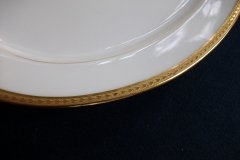 BAWO & DOTTER/ELITE WORKS LAUREL LEAF BAND-  SERVING PLATTER   ..... http://jaapiesfinechinastore.com